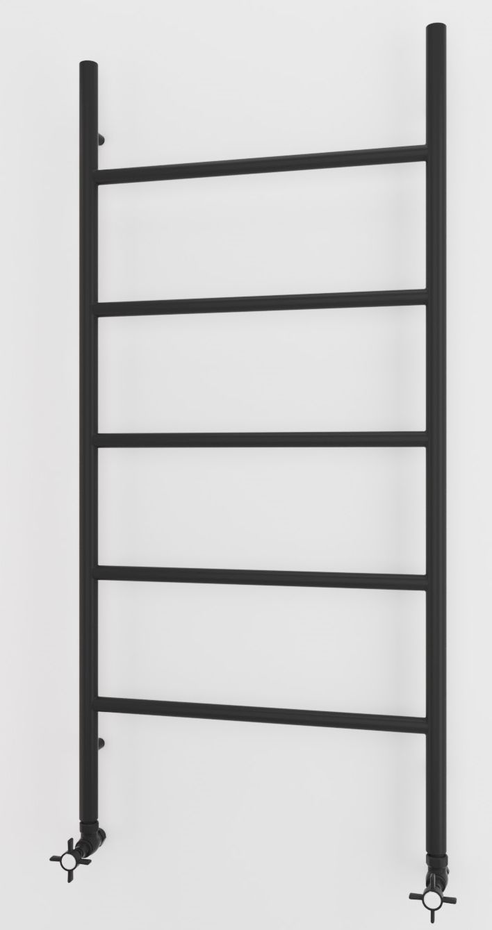Darmowa Dostawa - Grzejnik łazienkowy dekoracyjny 90x53 cm czarny Imers Minimal G0115309005