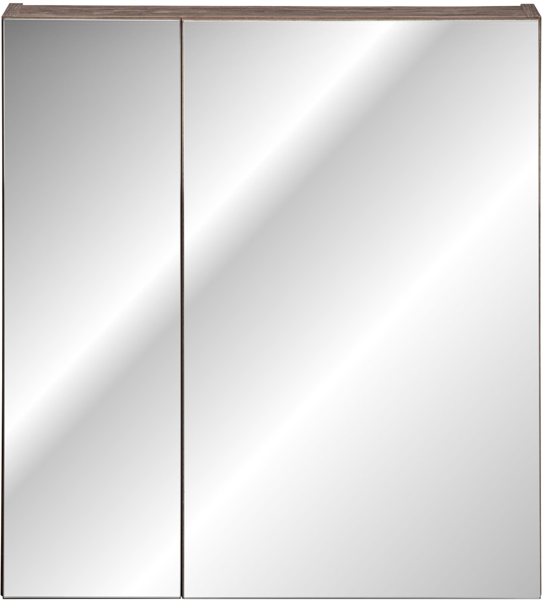 Darmowa Dostawa - Szafka 60x17x65 cm z lustrem dąb Comad Sante Fe Oak SANTAFEOAK8460A2D