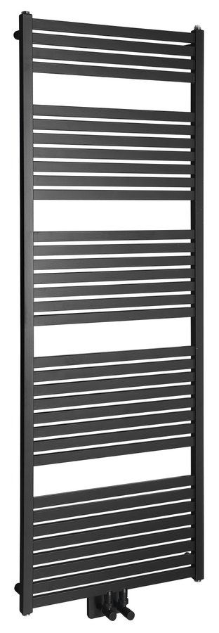 Darmowa Dostawa - Grzejnik łazienkowy dekoracyjny 169x60 cm czarny Aqualine Tondi DT496T