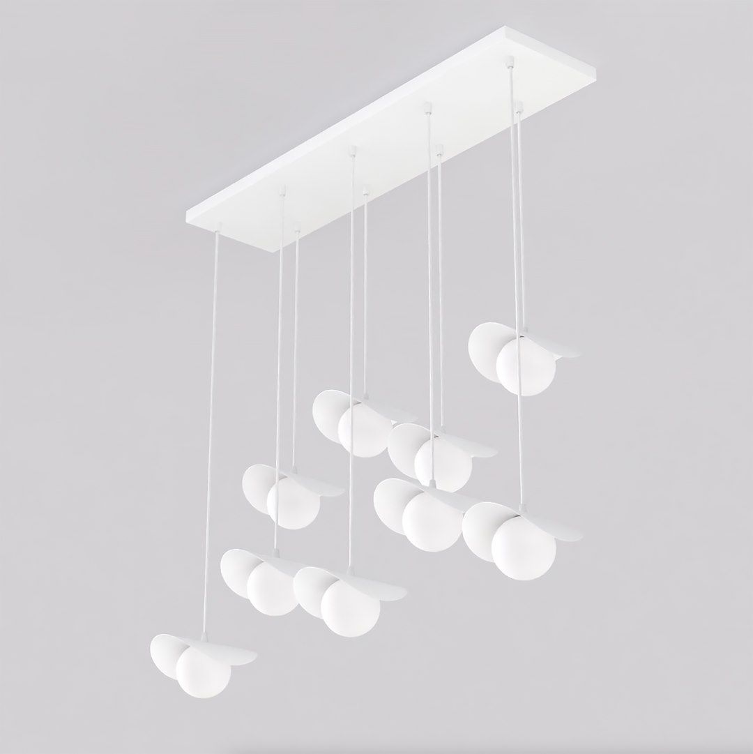 Darmowa Dostawa - Lampa wisząca x8 W biała Emibig Ritual 15849