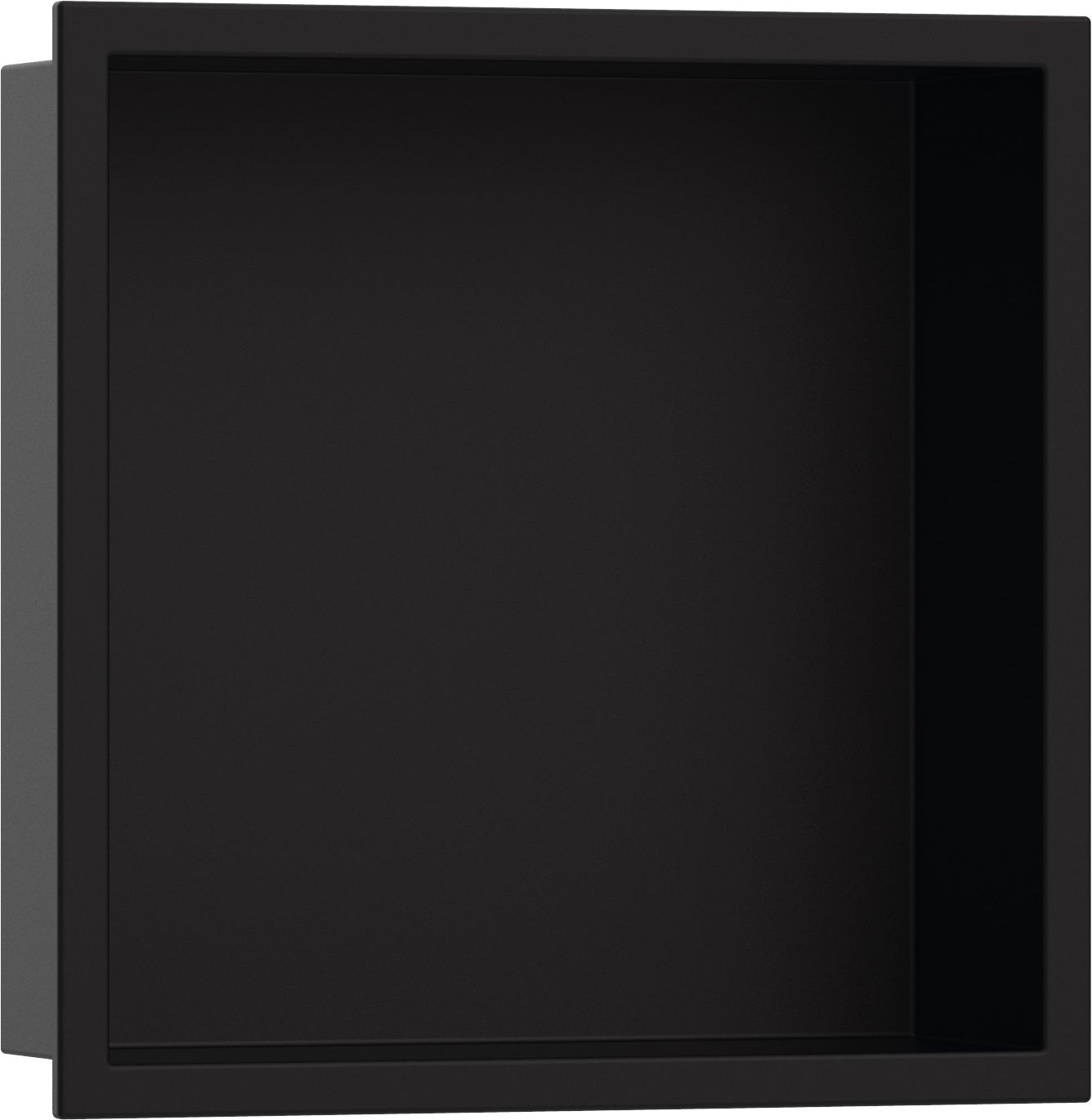 Darmowa Dostawa - Półka wnękowa 30 cm czarna Hansgrohe XtraStoris Original 56093670