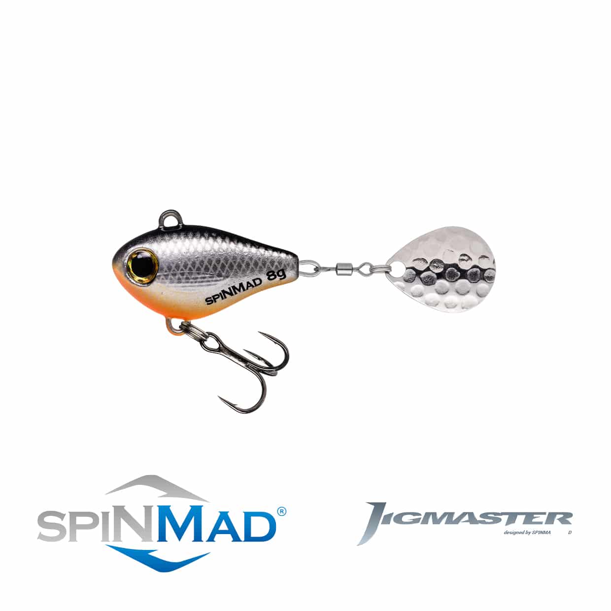 SpinMad Wirujący ogonek JigMaster 8g 2302
