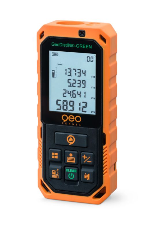 Zielony dalmierz laserowy GeoDist 60-Green geo-Fennel 1 szt.