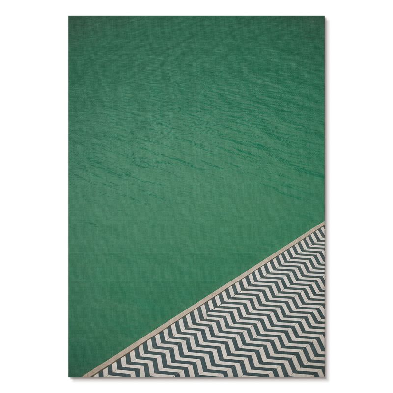 Obraz Plakat Canvas Tulup 59,4,x84 cm (A1) Brzeg basenu Do sypialni, biura, salonu 1 szt.