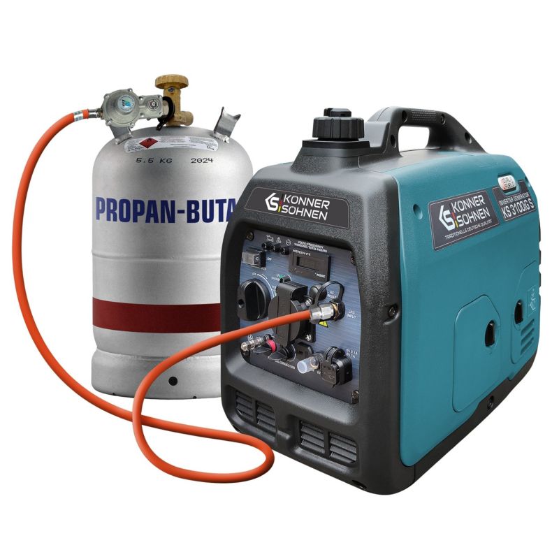 Agregat generator prądotwórczy inwertorowy Könner & Söhnen 3100W 4.6 KM 1szt