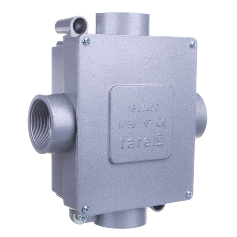 Puszka Odgałęźna Metalowa Tarel 5-Torowa 16Mm2 4 Wejścia 068-VI 1 Szt.