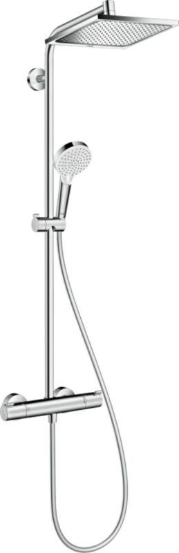 Zestaw prysznicowy HANSGROHE Crometta E 240 chrom z termostatem 1jet EcoSmart 1 szt.