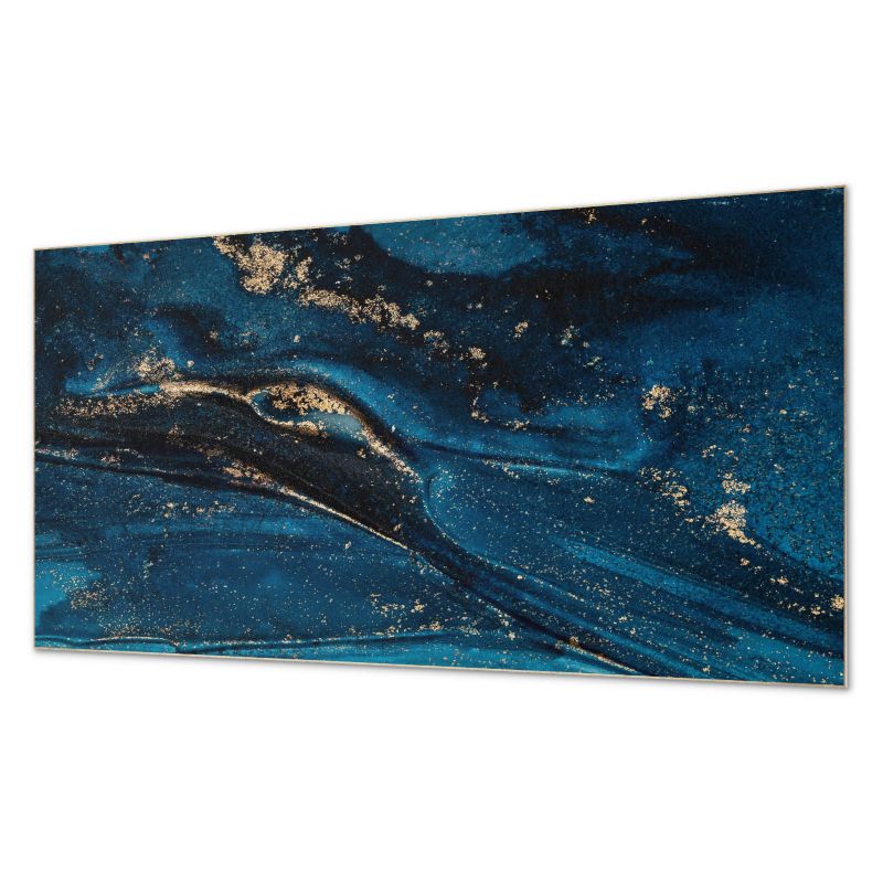 Ścienny Panel PCV Samoprzylepny ArtPrintCave 100x50 cm Abstrakcyjny wzór z falami 1 szt.