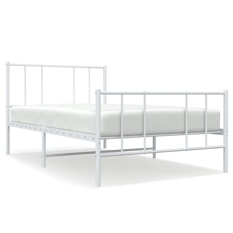 Łóżko metalowe WaszeMeble 90x200 cm biała WM-352540 1 szt.