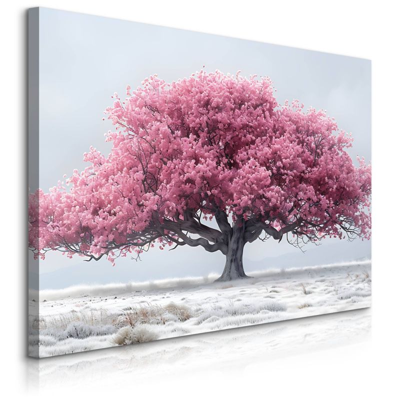 Obraz Muralo Sakura Kwiaty Kwitnącej Wiśni 90x60 cm 1 szt.