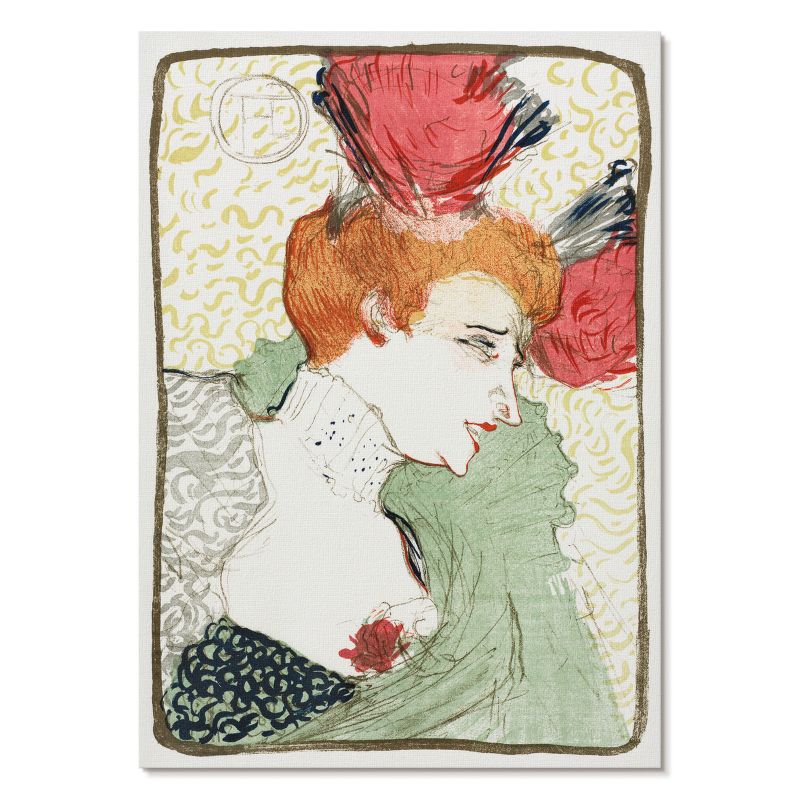 Plakat na Ścianę Tulup 59,4,x84 cm (A1) Popiersie panny Lender Do sypialni, salonu, biura 1 szt.