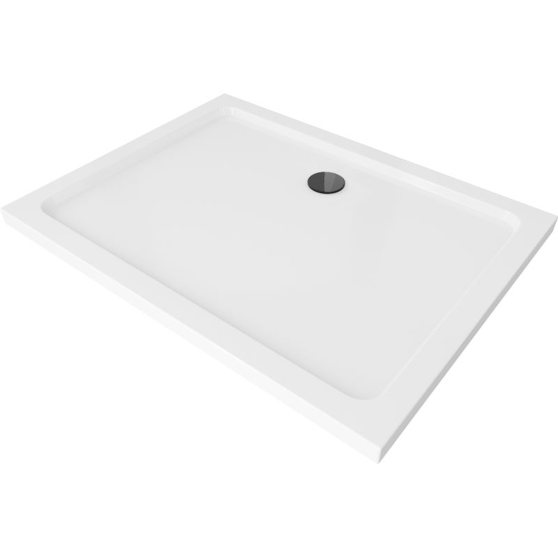Brodzik prostokątny Mexen Flat biały 100 x 90 cm 1 szt.
