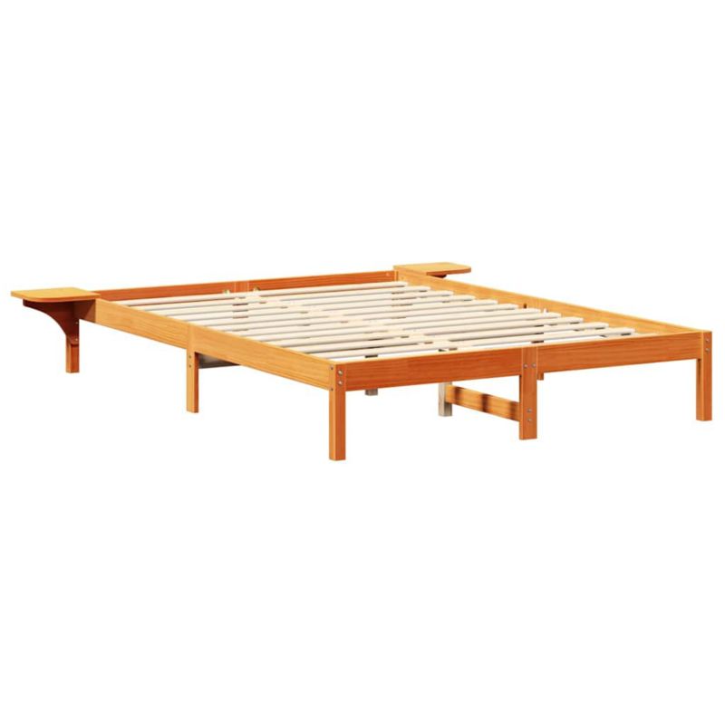 Rama łóżka WaszeMeble 150x200 cm Woskowy brąz sosna WM-873186 1 szt.