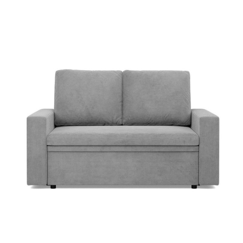 Sofa TYLETEGOTU dwuosobowa BLOM sztruks jasny szary 1 szt