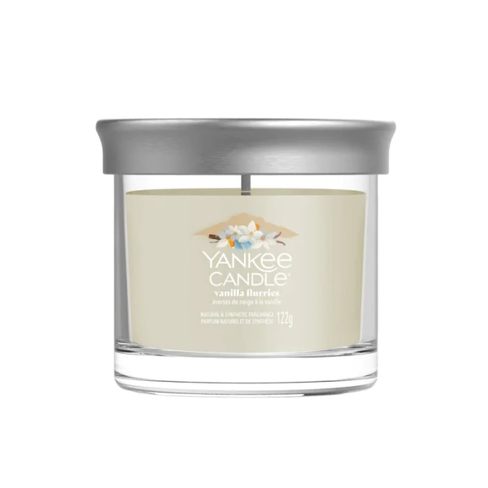 Yankee Candle Vanilla Flurries – tumbler z 1 knotem, 122 g