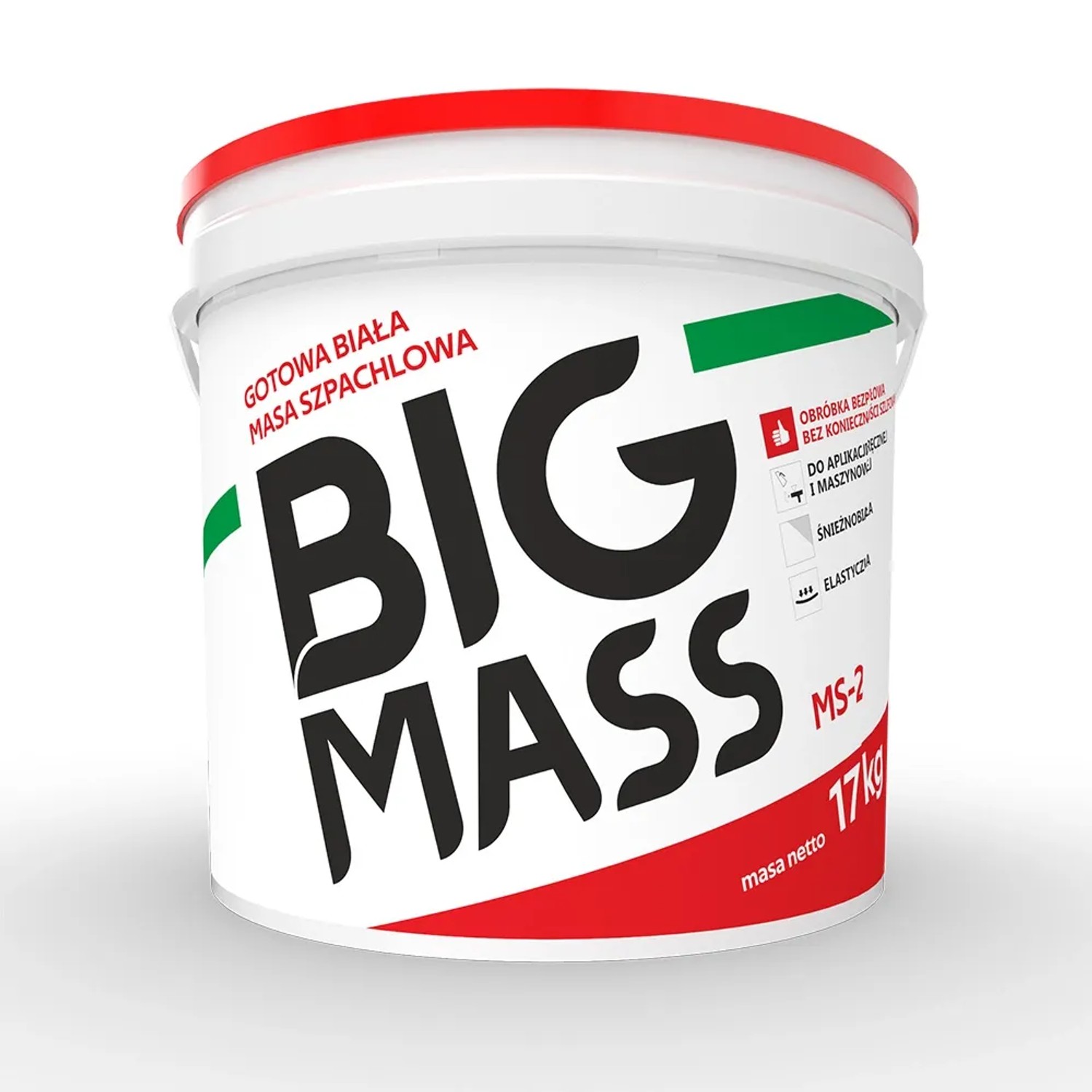 MJG Big Mass Gotowa masa szpachlowa MS-2 17 kg