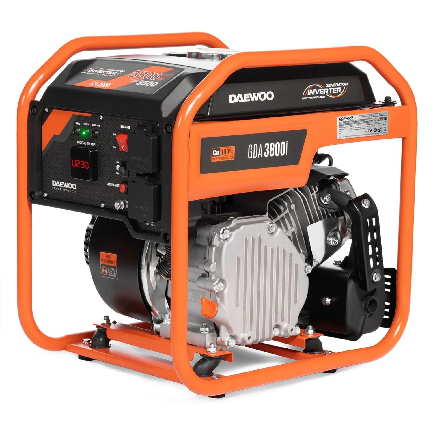DAEWOO Agregat prądotwórczy inwertorowy GDA 3800i 3800W