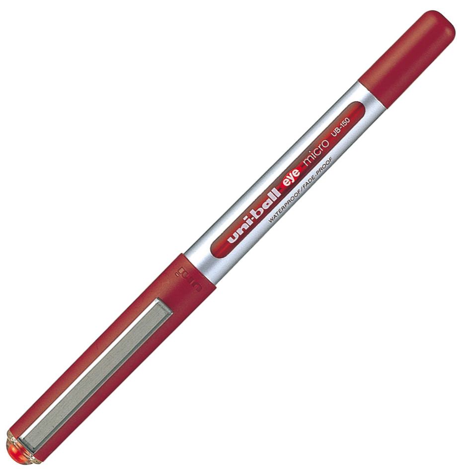 Pióro kulkowe Uni, UB-150, 0.5mm, czerwony
