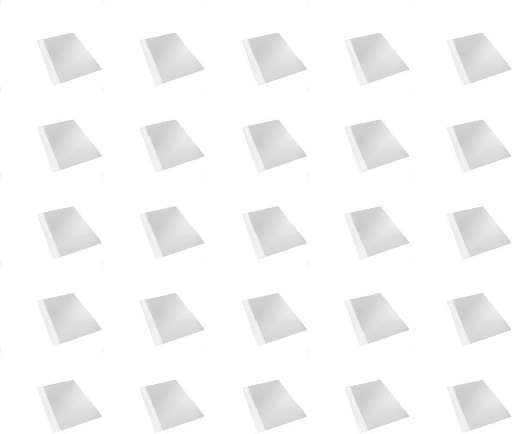 25x Skoroszyt plastikowy bez oczek Esselte Vivida, A4, do 160 kartek, szary