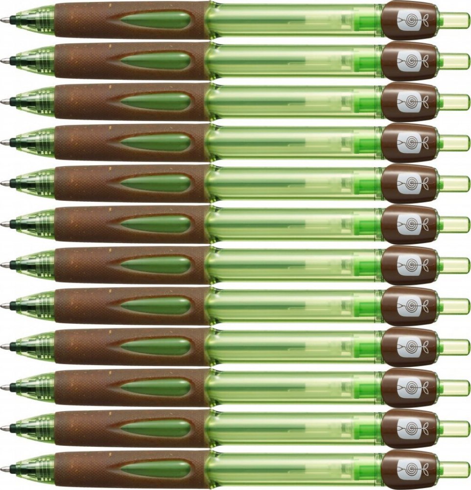 12x Długopis automatyczny Uni Power Tank eco SN-220, 1.mm, niebieski