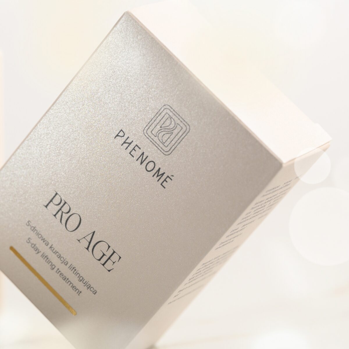PHENOME Kuracja Pro-Age 5 dni | Wygładzenie i lifting skóry | Naturalne składniki aktywne