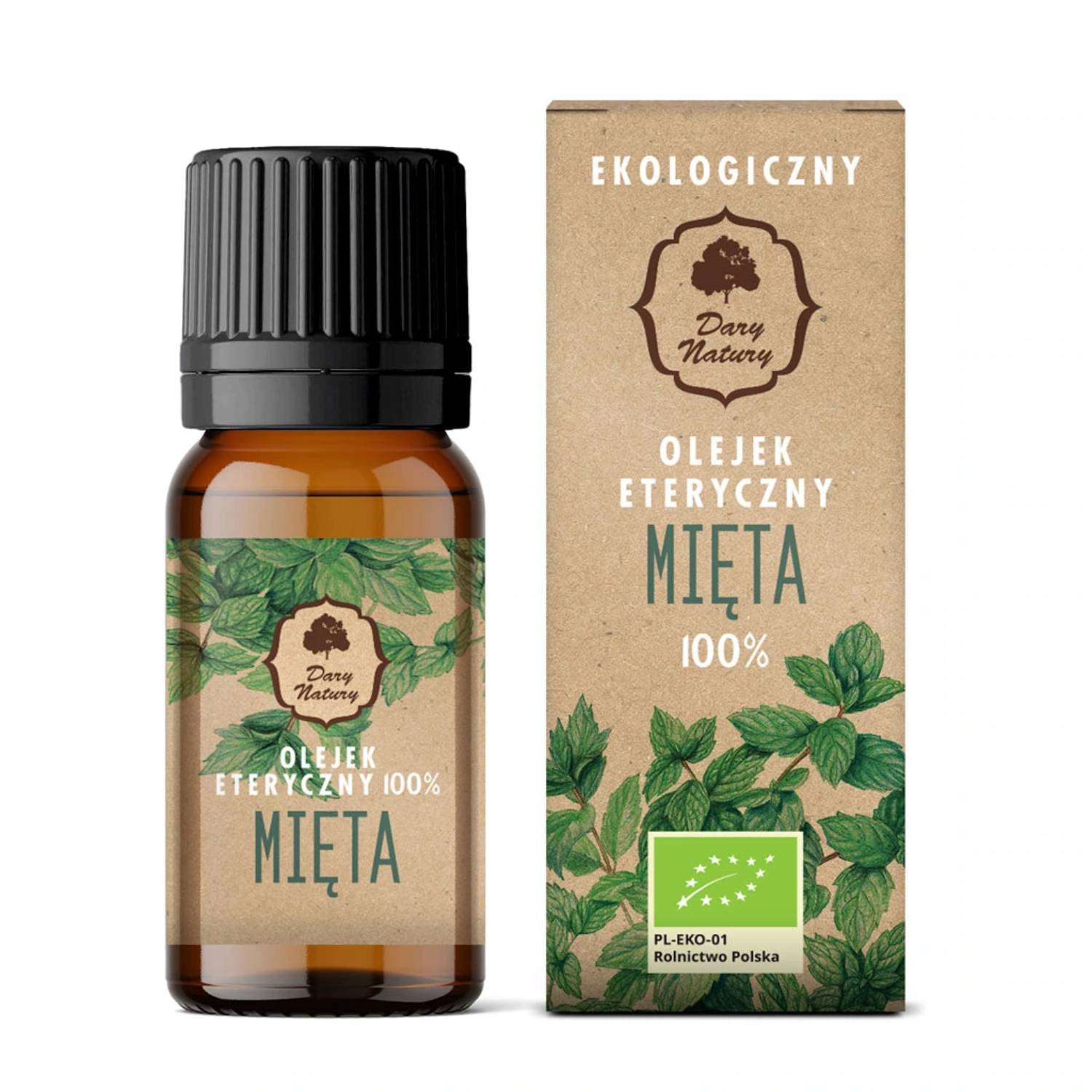 Dary natury - olejek eteryczny miętowy eko, 10 ml
