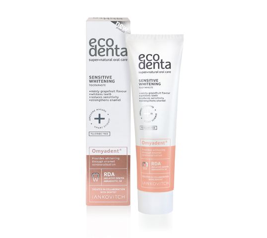 Ecodenta sensitive - wybielająca pasta do zębów wrażliwych, 100 ml