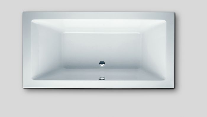 Hoesch Scelta wanna prostokątna 190x80 cm do zabudowy biała 3670.010