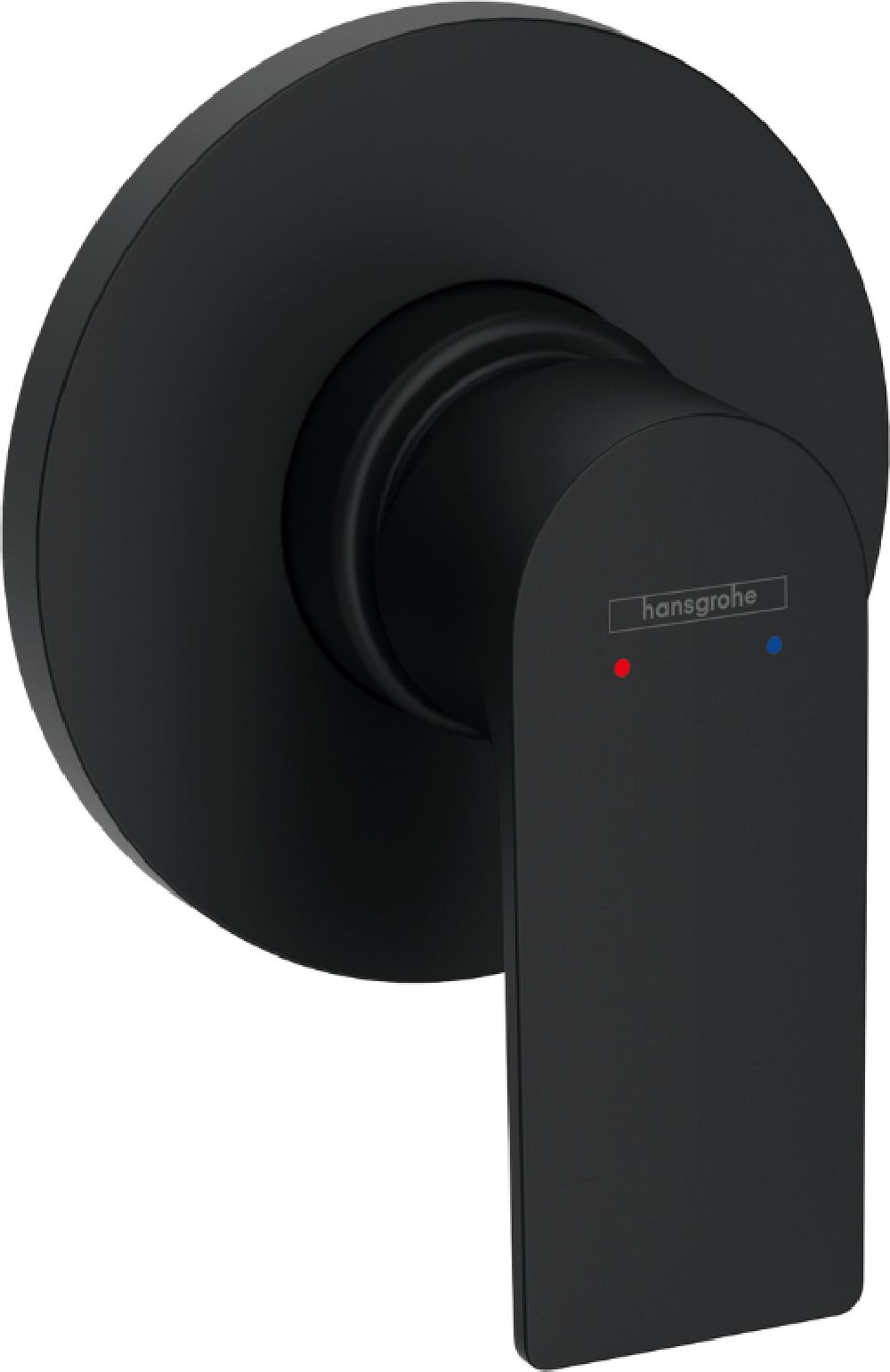 Hansgrohe Rebris E bateria prysznicowa podtynkowa czarny mat 72659670