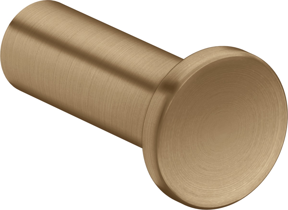 Axor Universal Circular wieszak na ręcznik ścienny brąz szczotkowany 42811140