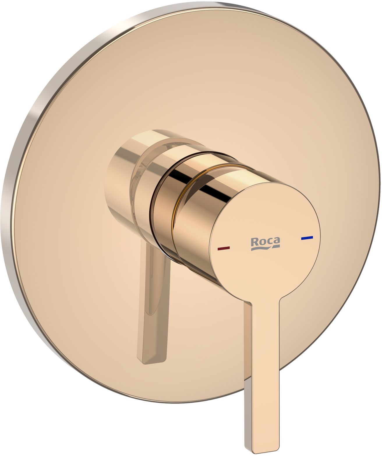 Roca Naia Rose Gold bateria prysznicowa podtynkowa A5A2B96RG0 - Wysyłka w 24h
