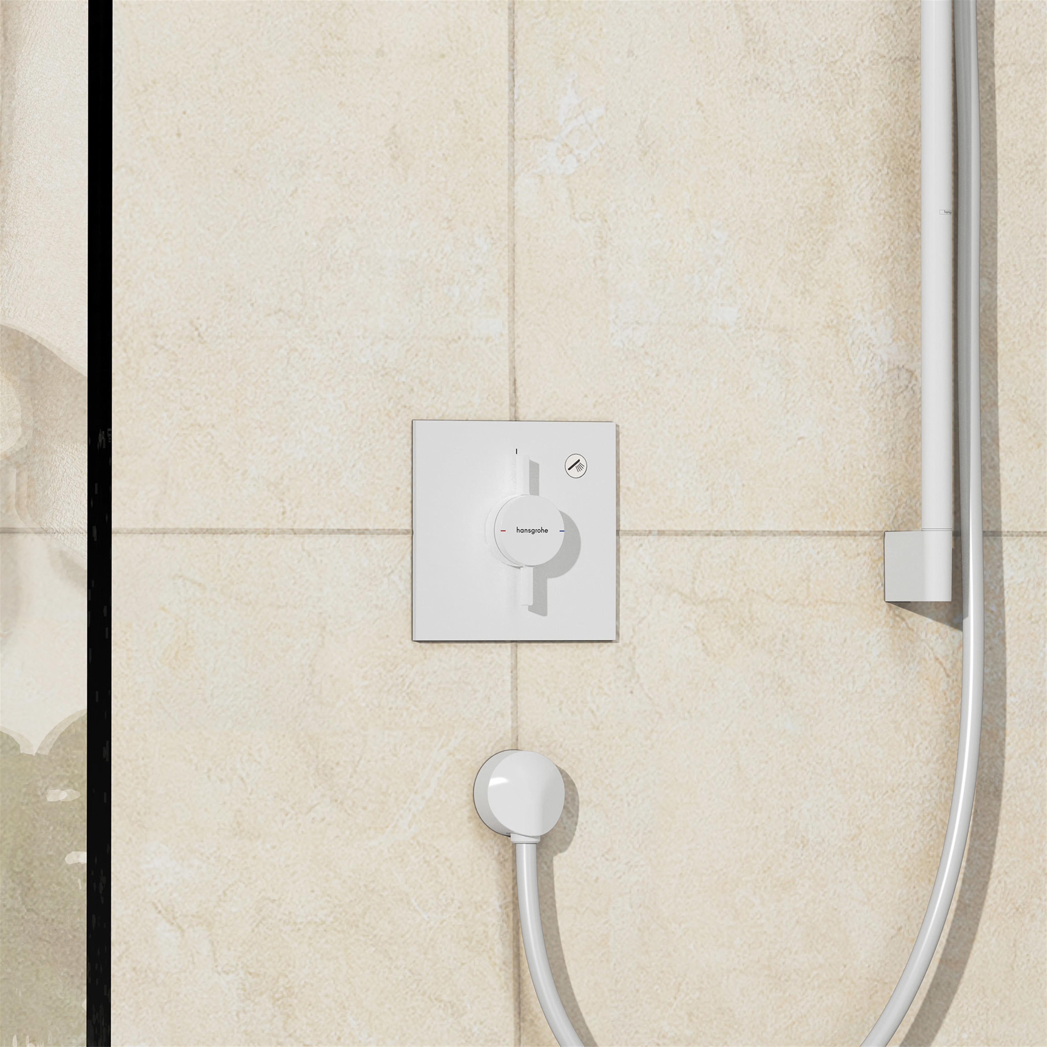 Hansgrohe DuoTurn E bateria prysznicowa podtynkowa biały mat 75617700
