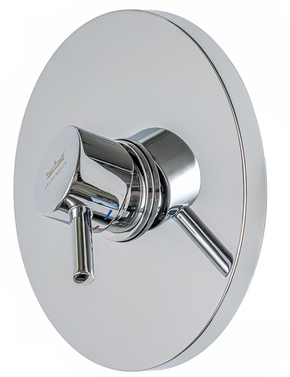 Zestaw Kronenbach Lima 2.0 bateria prysznicowa podtynkowa chrom z korpusem montażowym 100.2202CRKB-Set