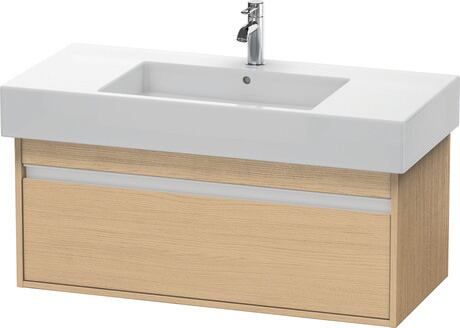 Duravit Ketho szafka 100x45,5x41 cm podumywalkowa wisząca dąb naturalny KT669103030