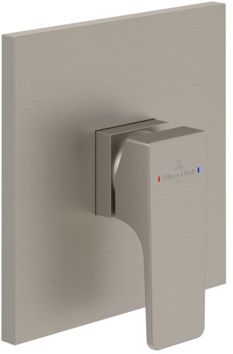 Villeroy & Boch Architectura bateria prysznicowa podtynkowa nikiel szczotkowany TVS12500200064