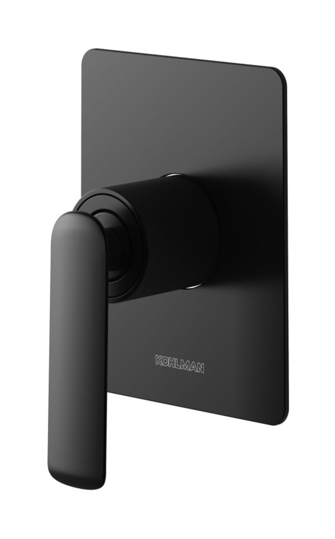 Kohlman Experience Black bateria prysznicowa podtynkowa czarny mat QW220EB - Wysyłka w 24h
