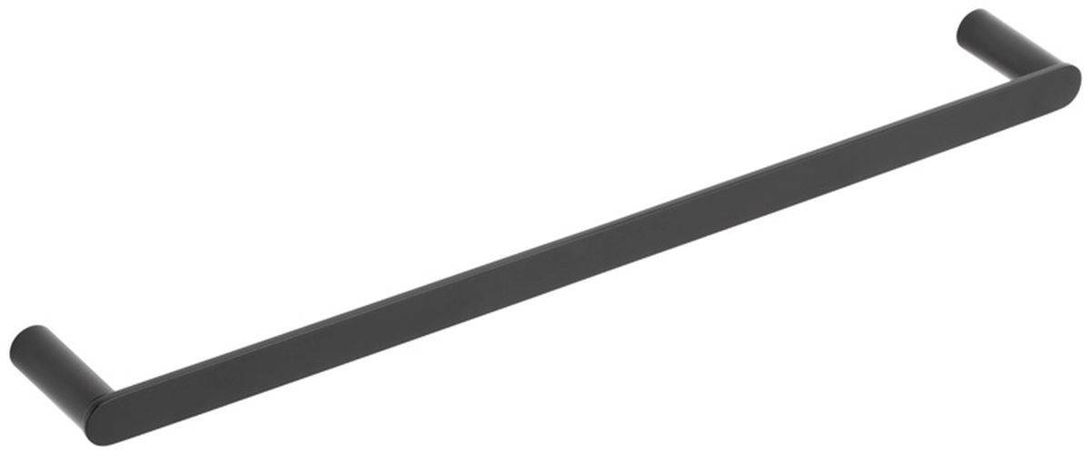 KFA Armatura wieszak na ręcznik 47 cm ścienny czarny mat 864-026-81