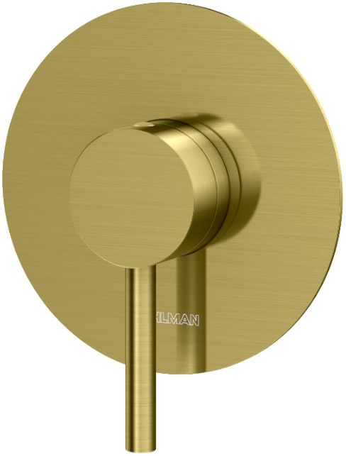 Kohlman Axel Gold bateria prysznicowa podtynkowa złoty szczotkowany QW220AGDB