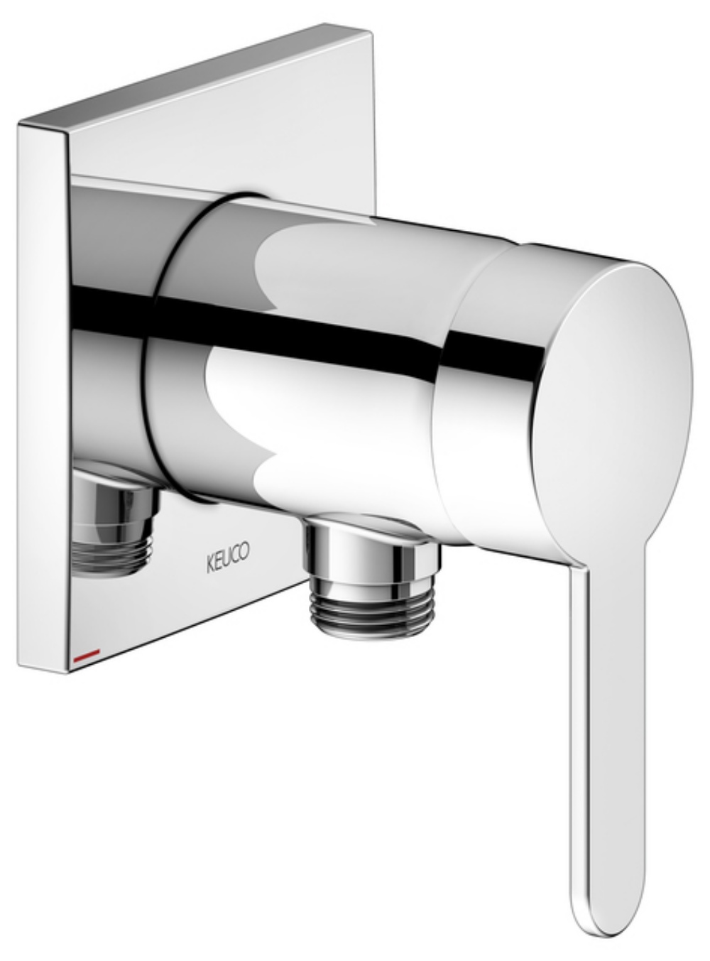 Keuco IXMO Flat bateria prysznicowa podtynkowa chrom 59552010302