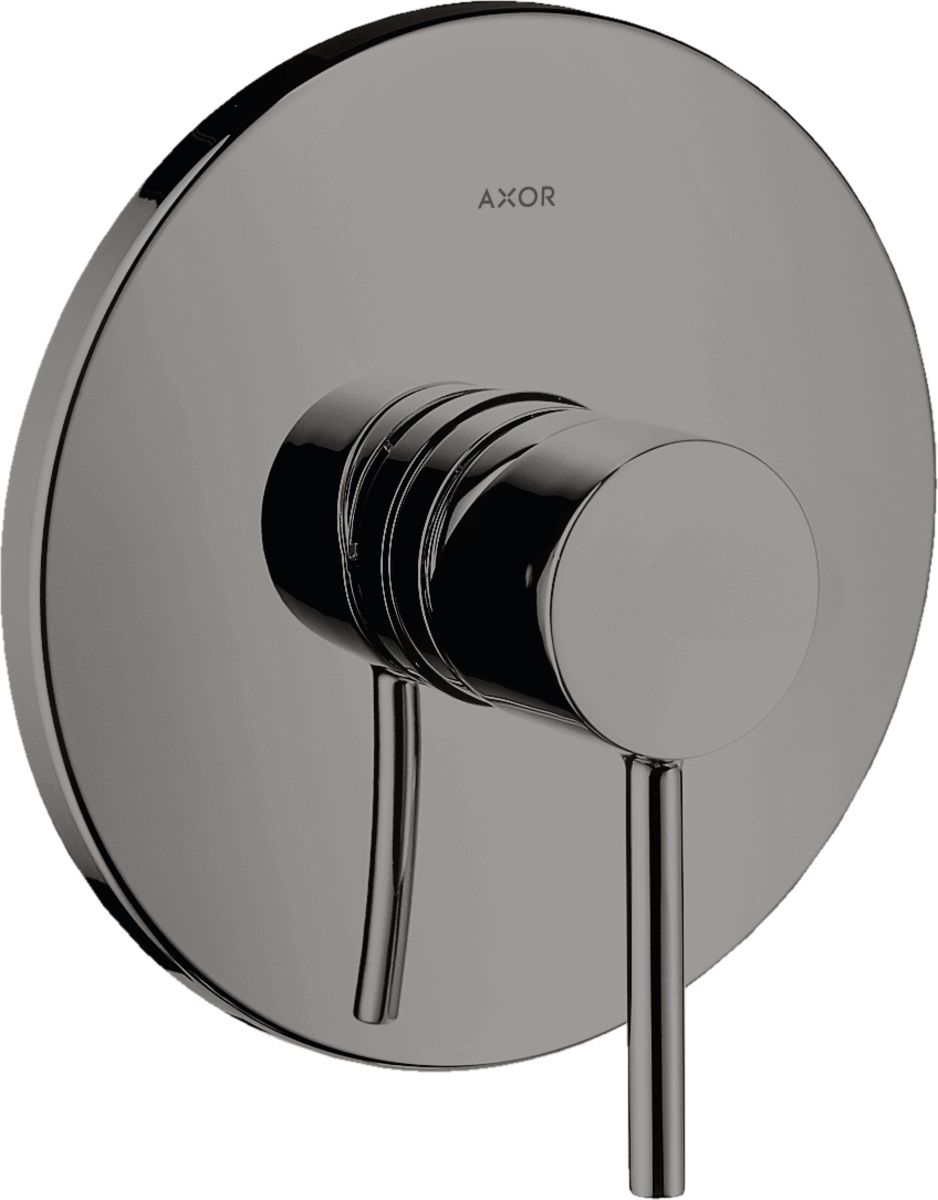 Axor Starck bateria prysznicowa podtynkowa czarny chrom polerowany 10616330