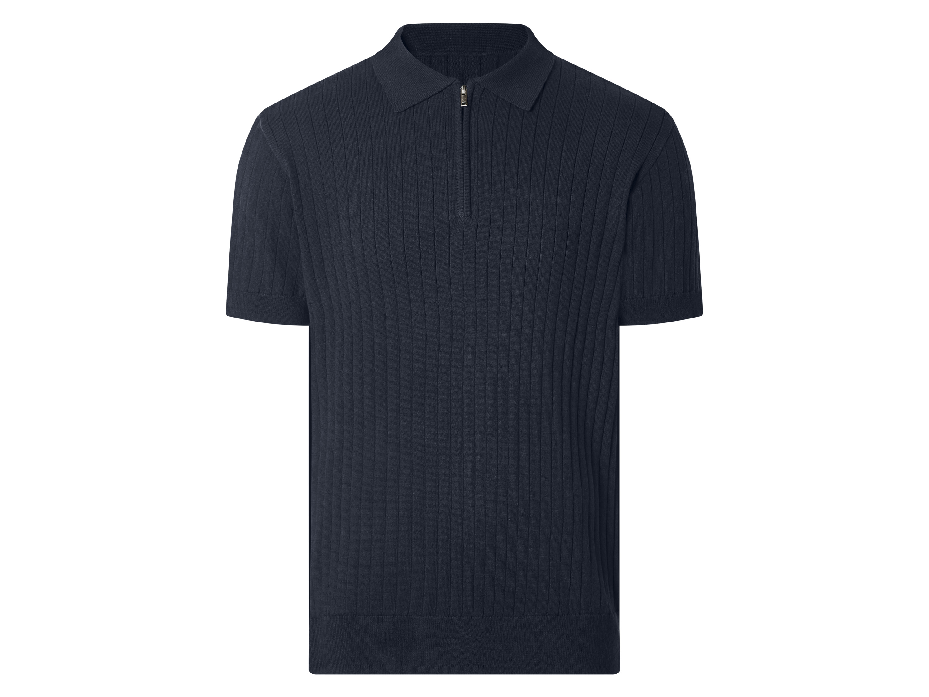 esmara Men Koszulka polo męska z bawełny Granatowy, M 48/50