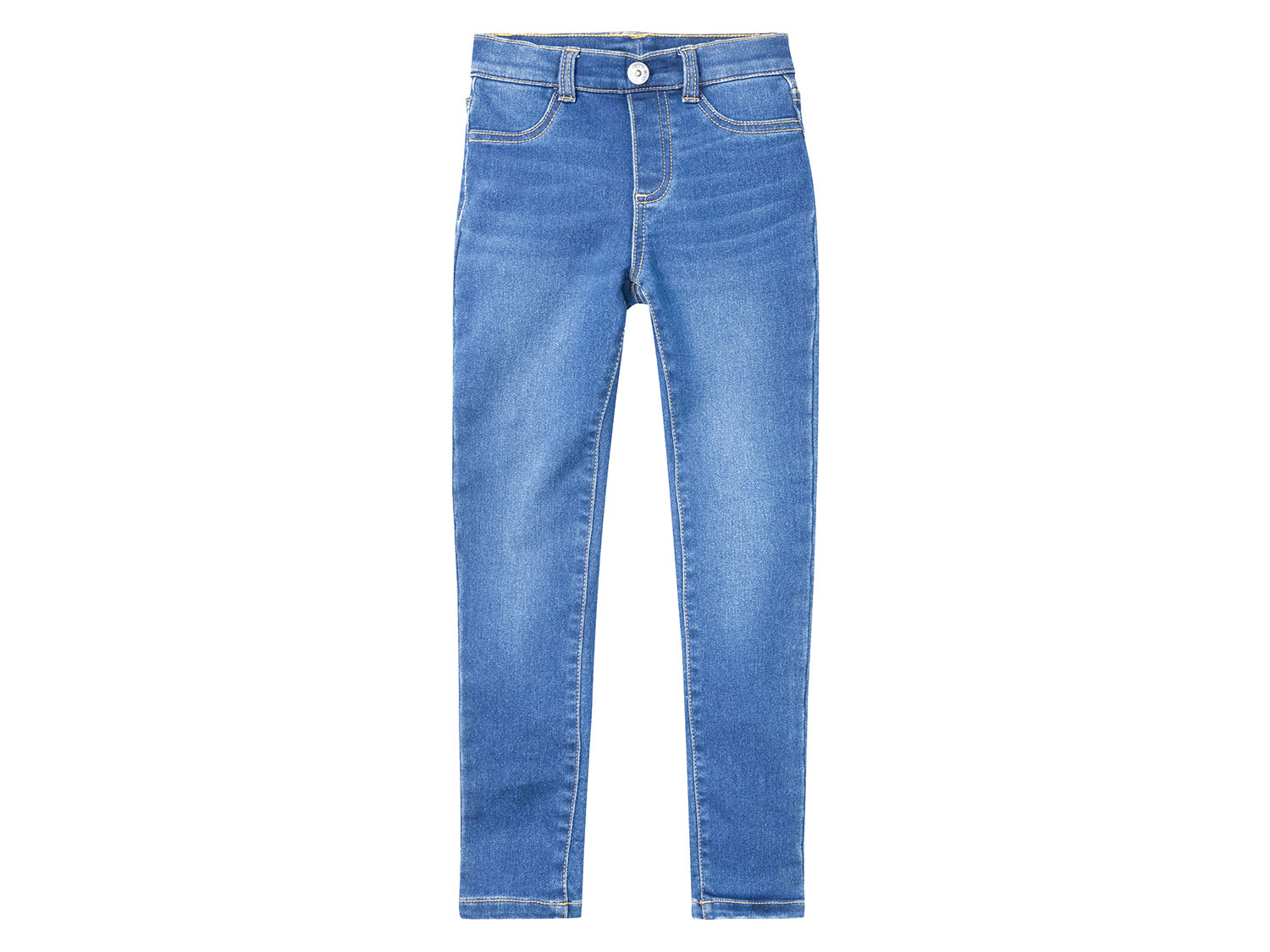 pepperts! Jeansy dziewczęce, Super Skinny Fit Jasnoniebieski, 164