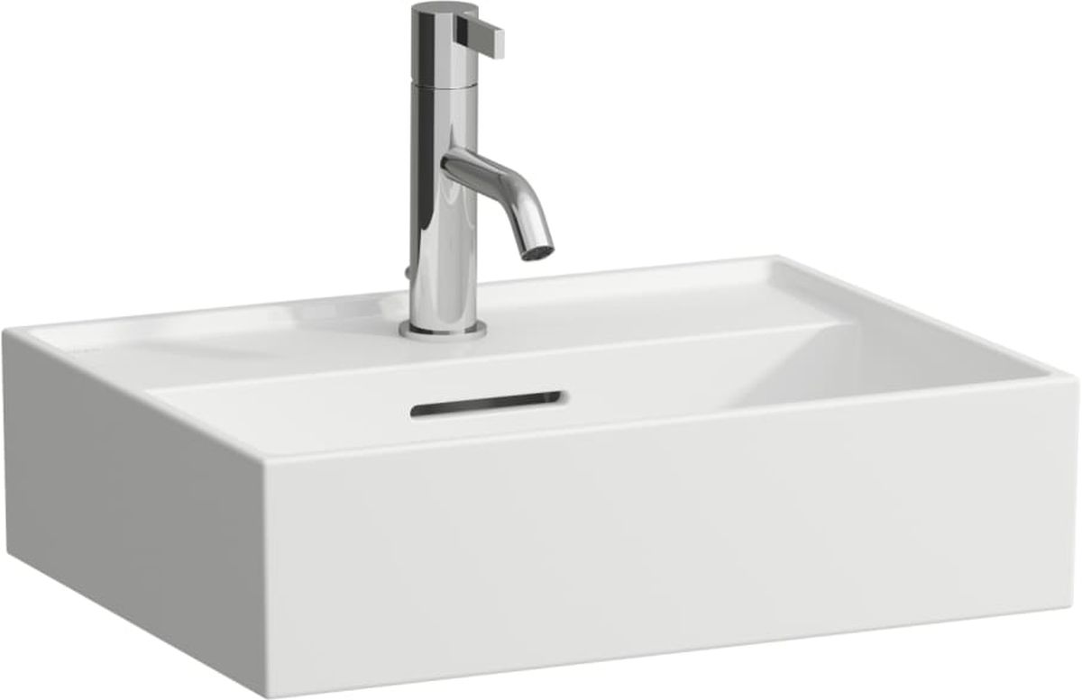 Darmowa Dostawa - Umywalka 45x34 cm prostokątna ścienna biała Laufen Kartell H8153307571041