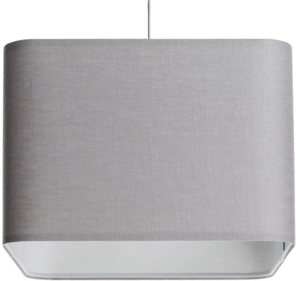 Darmowa Dostawa - Lampa wisząca 1x60 W szary/popielaty BPS Koncept Kwadro len light KW00940W30