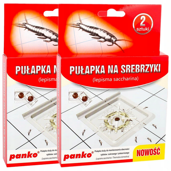 PANKO PUŁAPKA LEP NA SREBRZYKI RYBIKI CUKROWE 4SZT - Petrostar