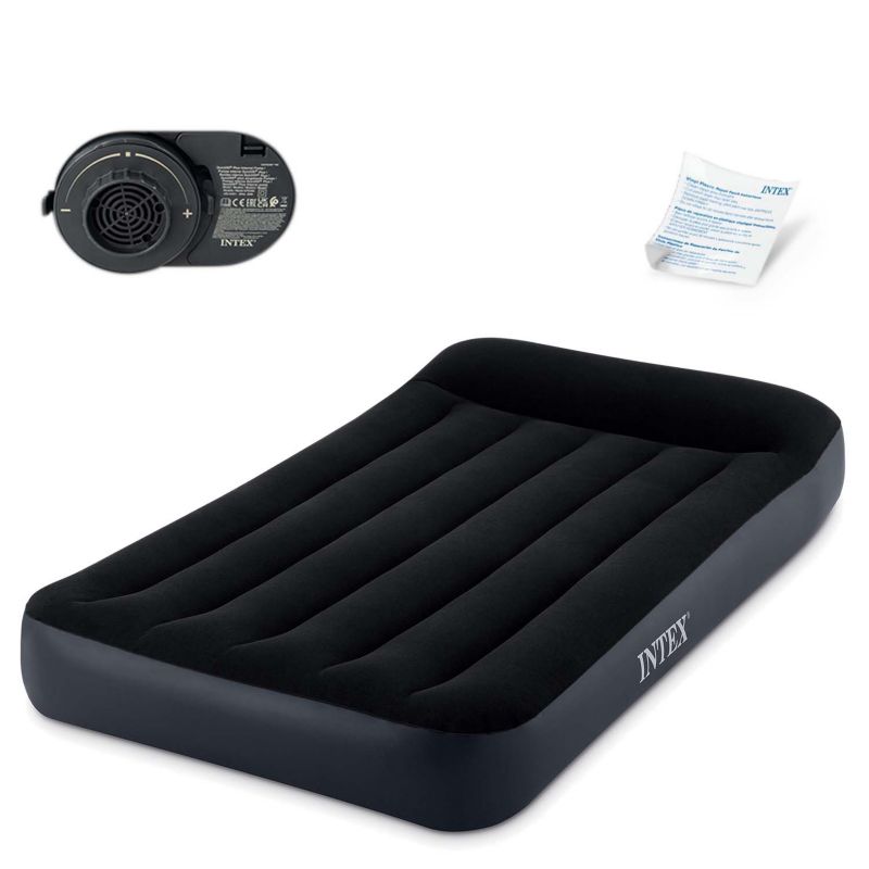 Materac dmuchany Intex 64146ND jednoosobowy z wbudowaną pompką 191x99x25 cm 1szt.