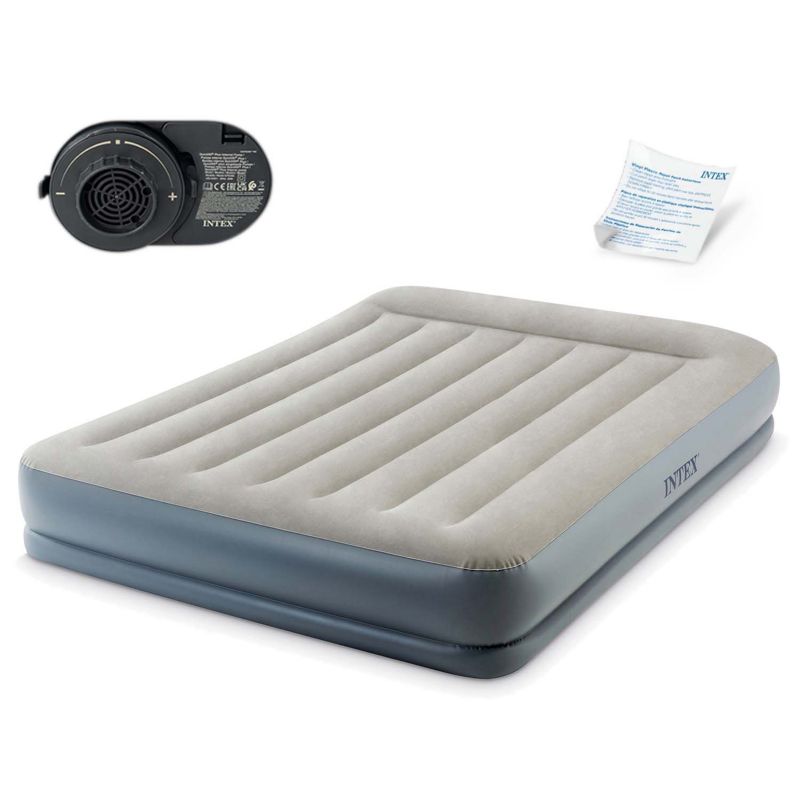 Materac dmuchany Intex 64118ND dwuosobowy z wbudowaną pompką 203x152x30 cm 1szt.
