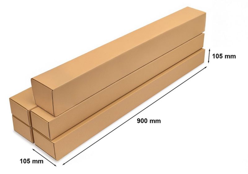 Pakiet - Karton Neopak wykrojnikowy 105x105x900mm - 100 szt.
