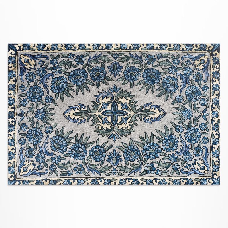 Winylowy Chodnik Zewnętrzny Wallfluent 120x180 cm Nepal rośliny dekoracja 1 szt.