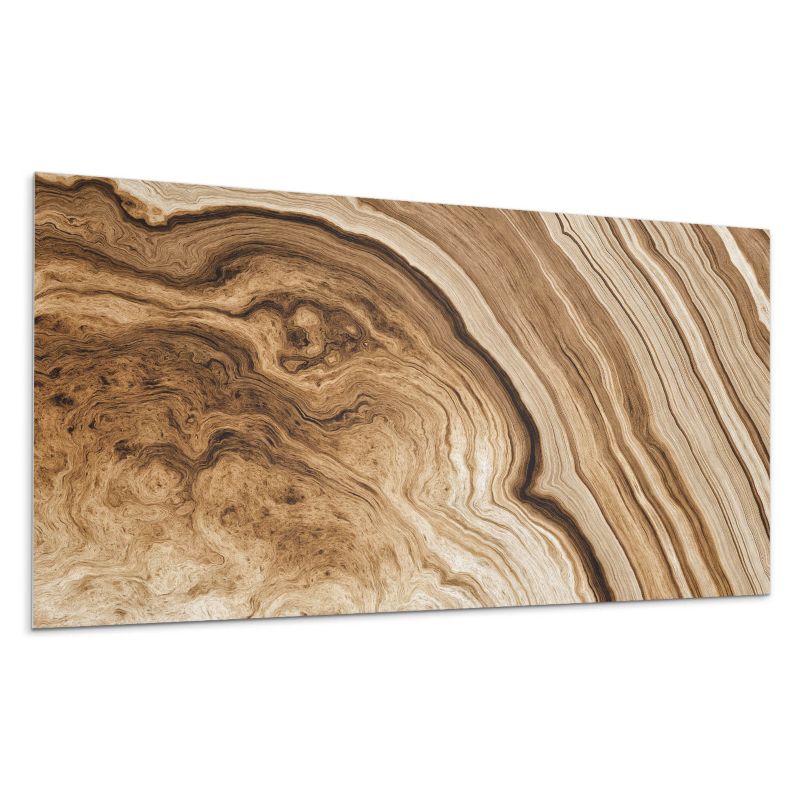 Panel samoprzylepny Wallfluent 100x50 cm Drewniane motywy organiczne 1 szt.